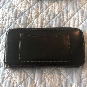 HOBO wallet w/ lots of slots& long enough for cash